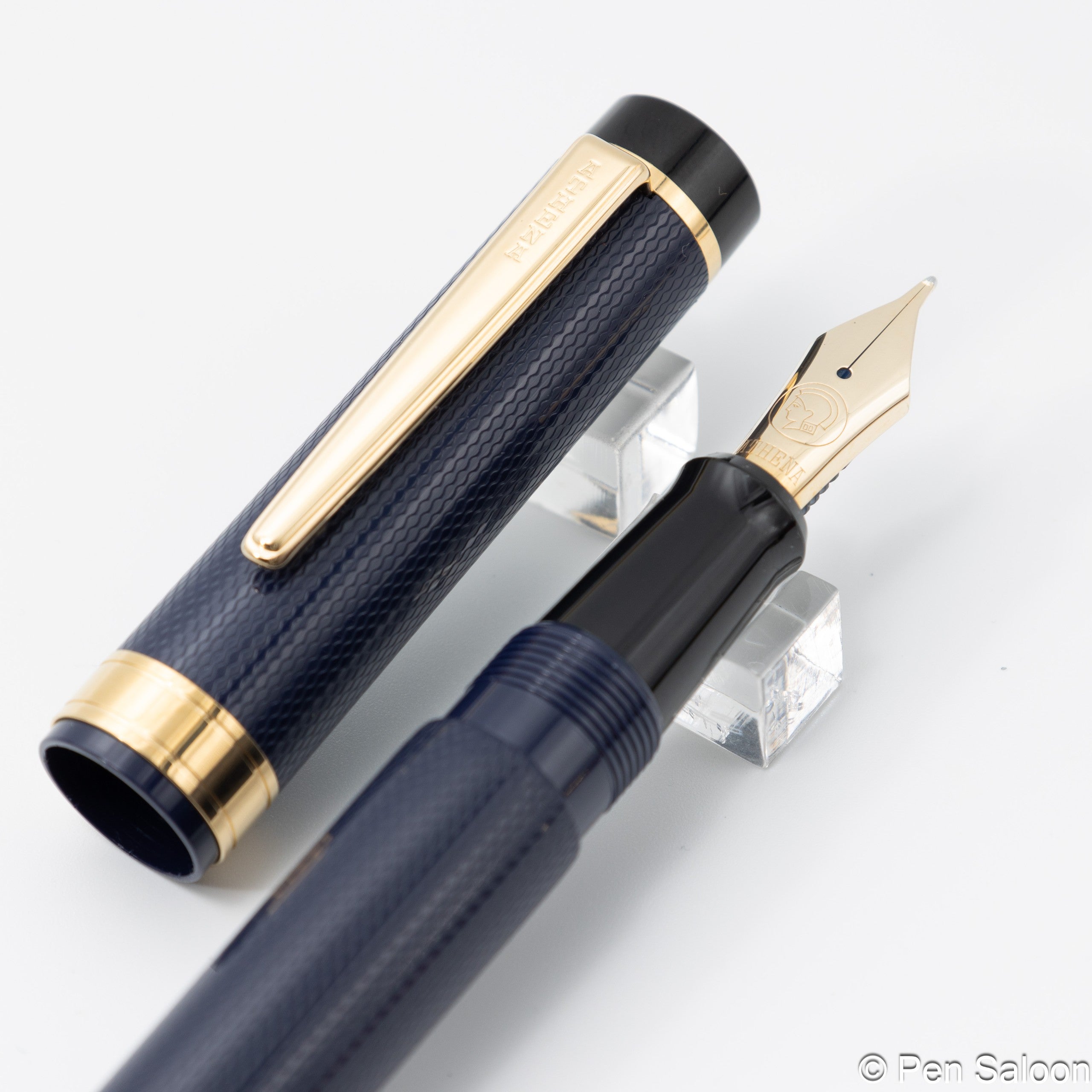 MARUZEN ATHENA THE PEN CROMA 青 14K B | ペンサルーン