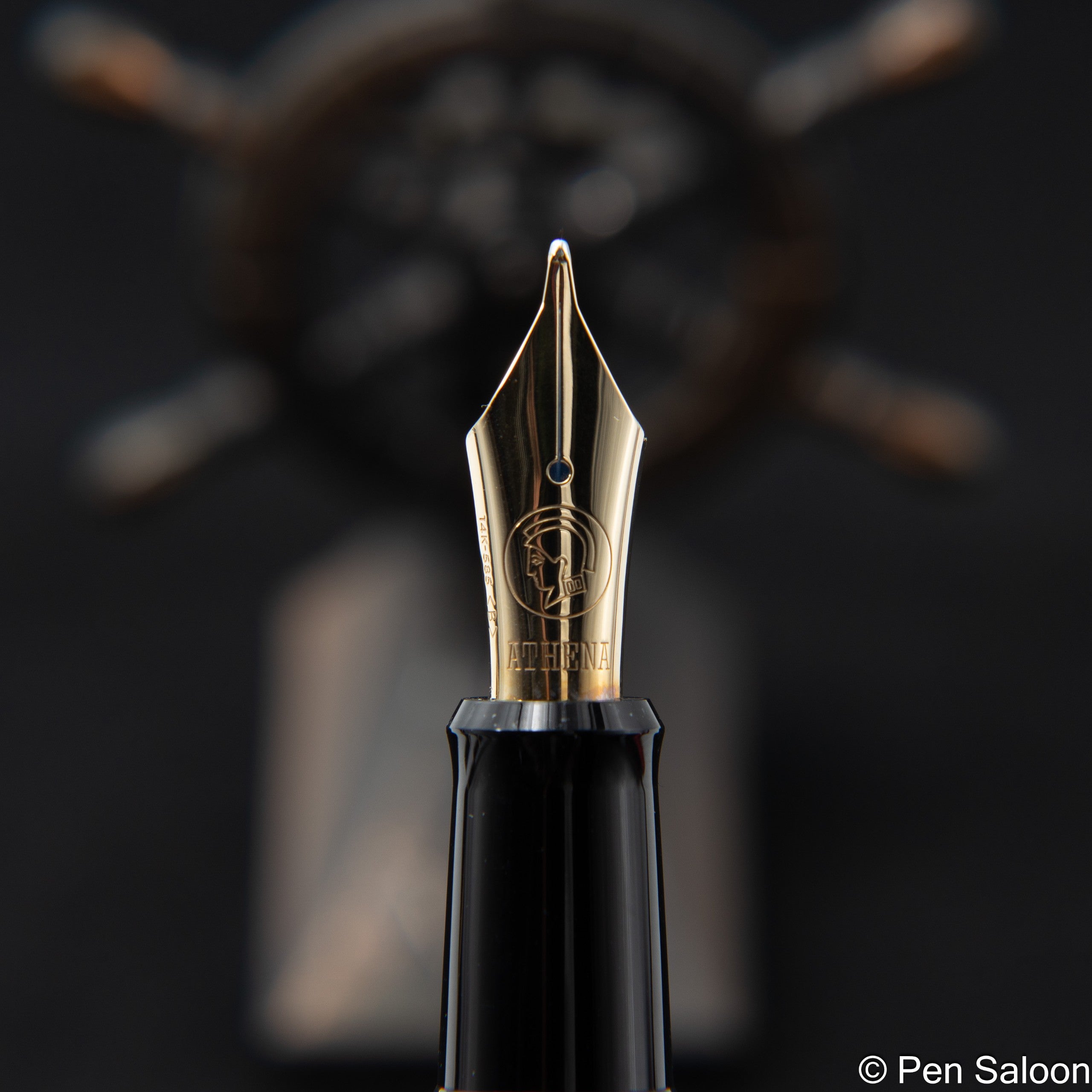 MARUZEN ATHENA THE PEN CROMA 青 14K B | ペンサルーン