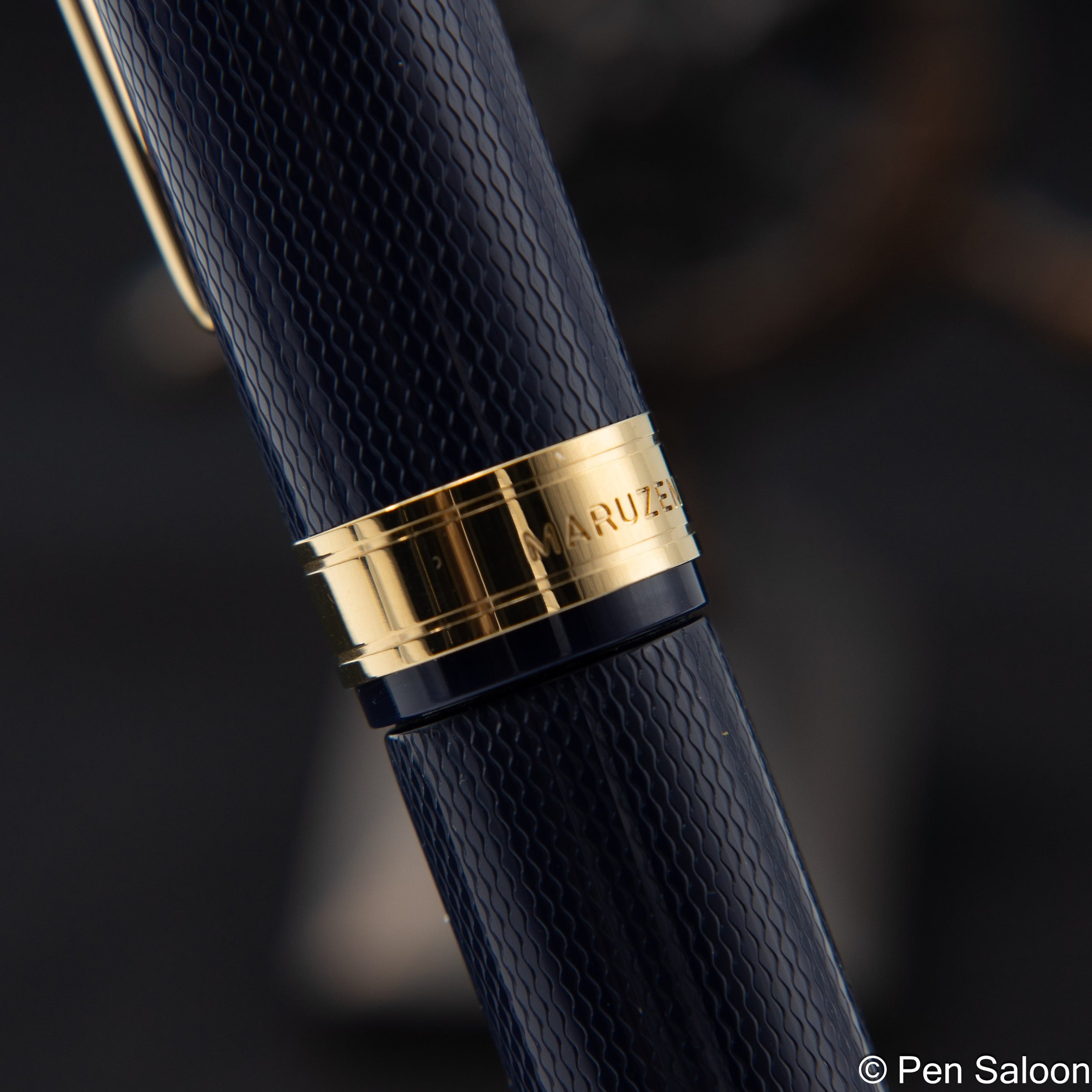 MARUZEN ATHENA THE PEN CROMA 青 14K B | ペンサルーン