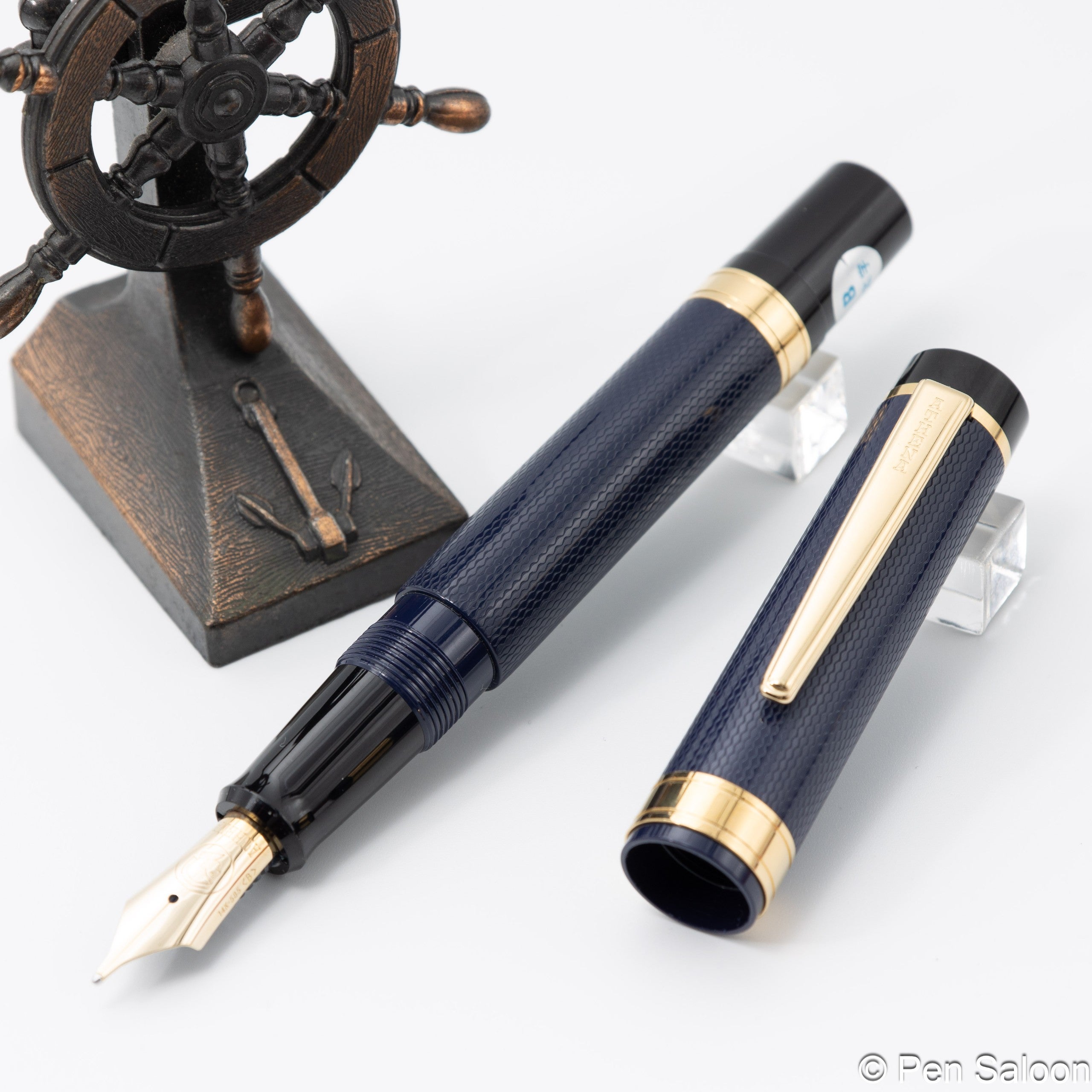 MARUZEN ATHENA THE PEN CROMA 青 14K B | ペンサルーン